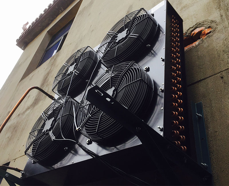 揚(yáng)州甘泉食品冷庫(kù)冷凝器/揚(yáng)州九齊制冷設(shè)備有限公司